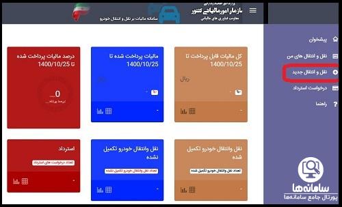 پرداخت مالیات خودرو
